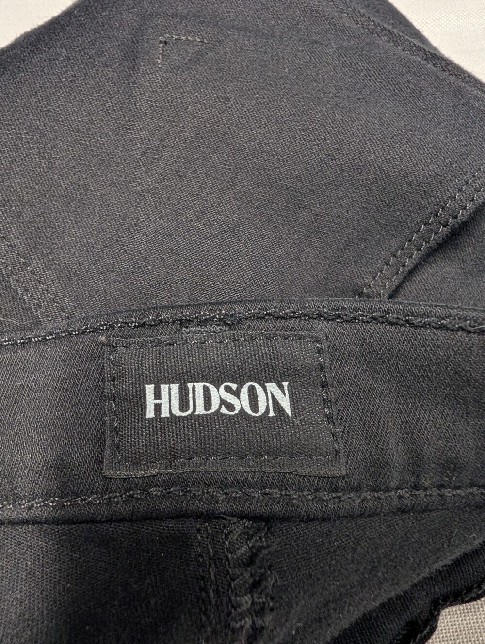 Hudson Jeans Natalie Mid Rise Skinny Black Ankle Pants Women’s Size 26 - Picture 7 of 9